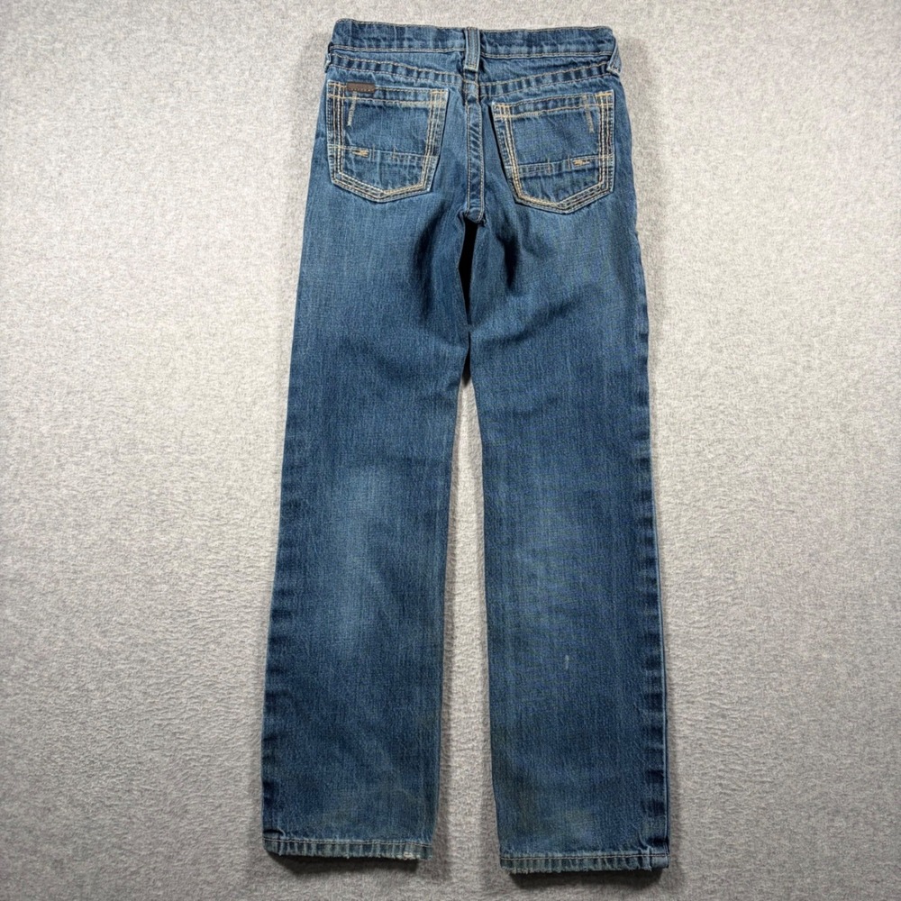 Ariat B5 Slim Jeans Kids Size 12 (Fit 26x27) Blue Denim Western Adjustable Waist